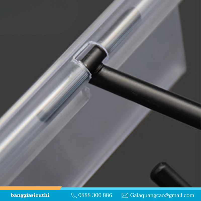 Nẹp cài giá siêu thị, nẹp tem cài nhựa PVC Nẹp cài giá siêu thị, nẹp tem cài nhựa PVC