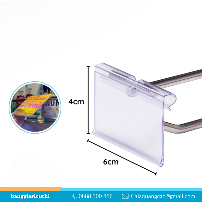 Nẹp cài giá siêu thị, nẹp tem cài nhựa PVC Nẹp cài giá siêu thị, nẹp tem cài nhựa PVC
