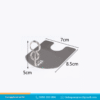 Kẹp inox số 8 bạc