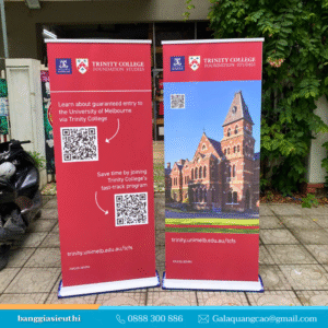 Standee cuốn nhôm hào hoa