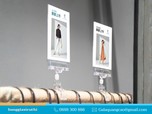 Báo giá kẹp wobbler mới nhất 2026 cho siêu thị